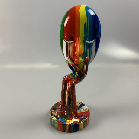 Rainbow in Thought Statues