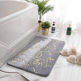 Hints of Gold Bath Mats