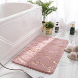 Hints of Gold Bath Mats