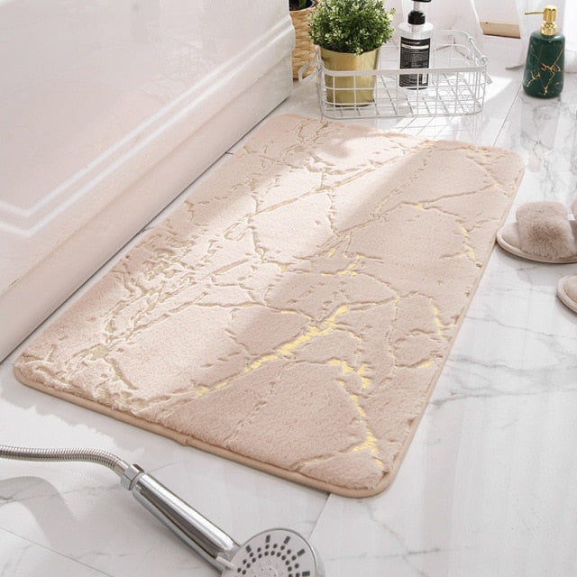 Hints of Gold Bath Mats