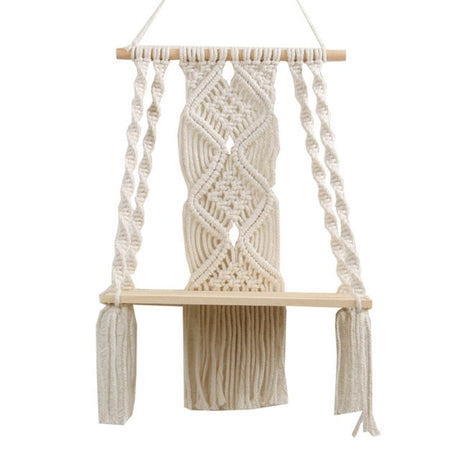 Amon Boho Macrame Shelf