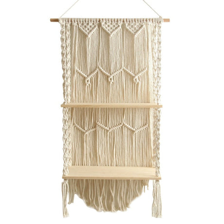 Amon Boho Macrame Shelf