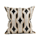 Edwina Faux Leather Pillow Collection