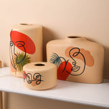 Carly Face Vases