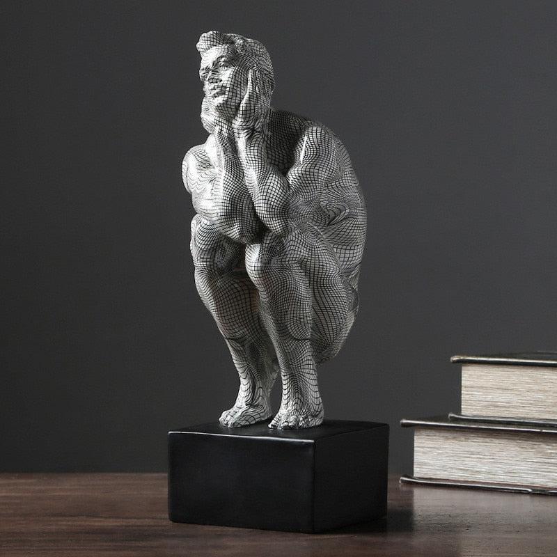 Graphica Thinker Statue