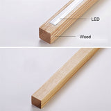 Wooden Standing Lamp Pole