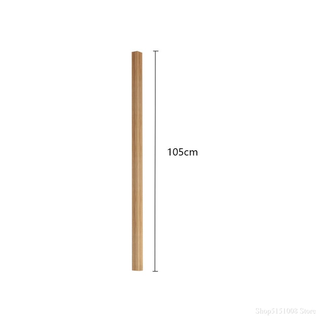Wooden Standing Lamp Pole