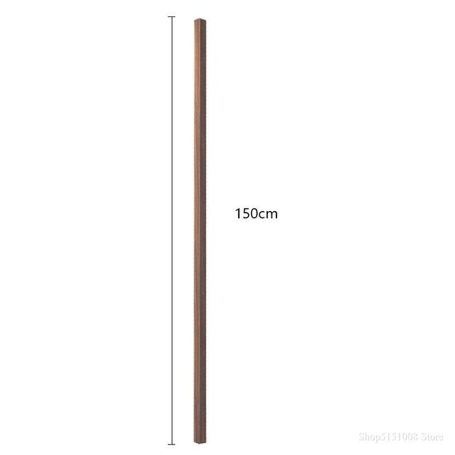 Wooden Standing Lamp Pole