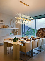 Modern Crystal Dandelion Chandelier