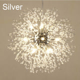 Modern Crystal Dandelion Chandelier