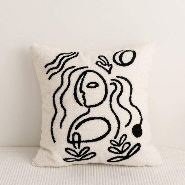 Clyde Artsy Pillow Covers