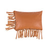 Maciano Faux Leather Pillow Cover