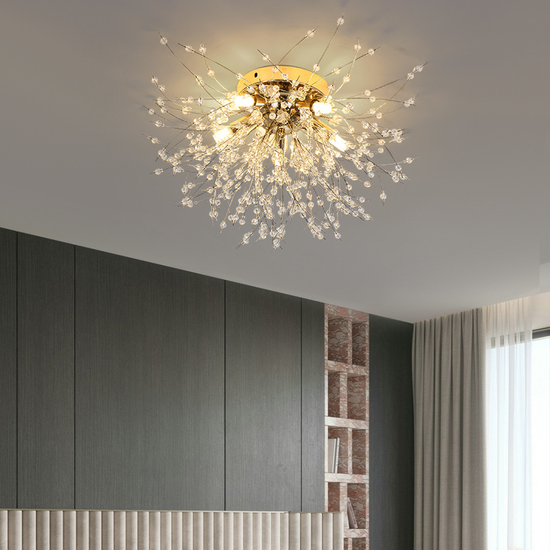 Modern Dandelion Crystal LED Chandelier