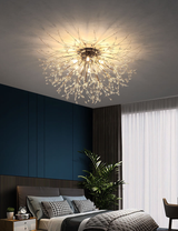 Modern Dandelion Crystal LED Chandelier