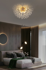 Modern Dandelion Crystal LED Chandelier