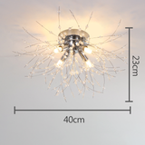 Modern Dandelion Crystal LED Chandelier