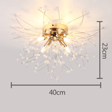 Modern Dandelion Crystal LED Chandelier