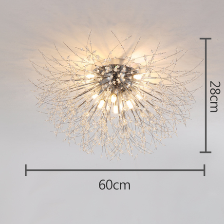 Modern Dandelion Crystal LED Chandelier