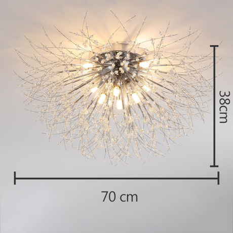 Modern Dandelion Crystal LED Chandelier