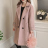 Patchwork Elegant Casual Temperament Coats