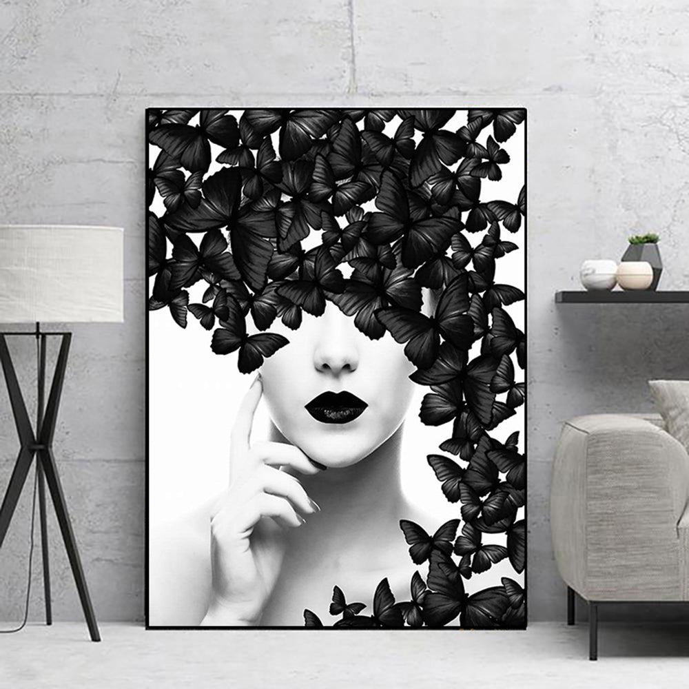 Midnight Flutters Canvas Print