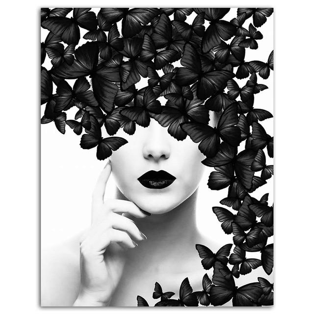 Midnight Flutters Canvas Print