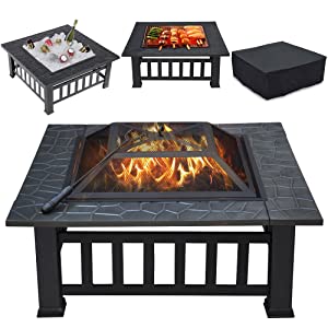 32-Inch Iron Fire Pits