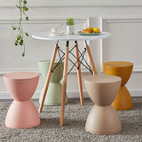 Nordic Living Room Modern Casual Hourglass Stool