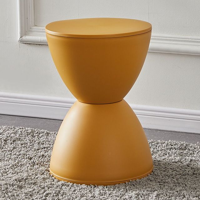 Nordic Living Room Modern Casual Hourglass Stool