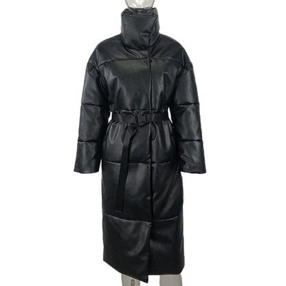 Straight Loose Elegant Pockets Cotton Coats