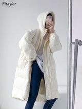 Warm Hooded Long Winter Warm Parka Coat