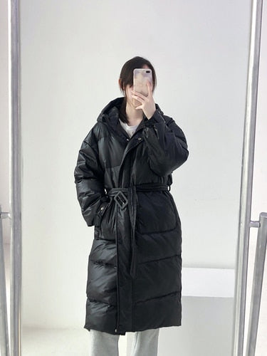 Warm Hooded Long Winter Warm Parka Coat