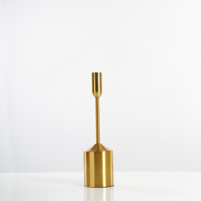 Moments in Gold Candle Holders