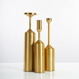 Moments in Gold Candle Holders