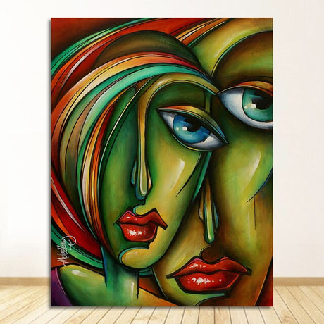 Distorted Canvas Print