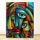 Distorted Canvas Print