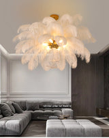 Feather Light Pendant Feathers LED Chandelier