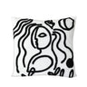 The Maze Abstract Pillow Collection