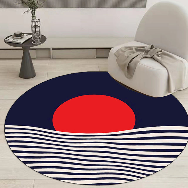 Fingerprint Abstract Floor Mats