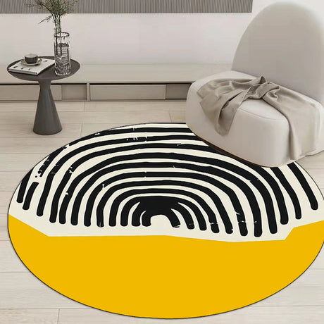 Fingerprint Abstract Floor Mats
