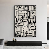 Broken Modern Canvas Print