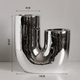 Simply Silver Vases