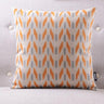 The Clementine + Teal Ikat Pillow Cover Collection