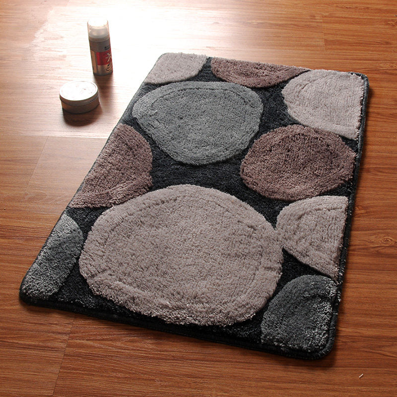 Pablo Pebble Abstract Bath Mats