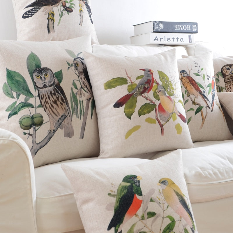 The Aviary Pillow Cover Collection