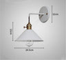 Linus - Vintage Plated Wall Lamp