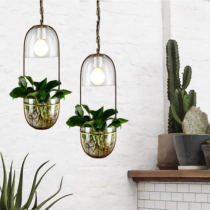 Lileas - Modern Hanging Planter Lamp