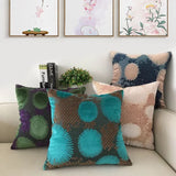 Burst Chenille Pillow Covers