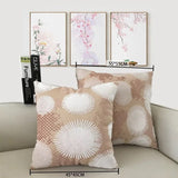 Burst Chenille Pillow Covers