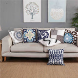 Bluish Pillow Collection